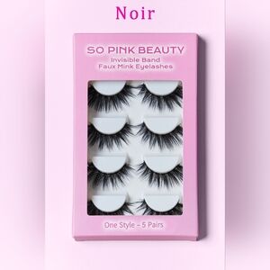 So Pink Beauty Noir Faux Mink Eyelashes